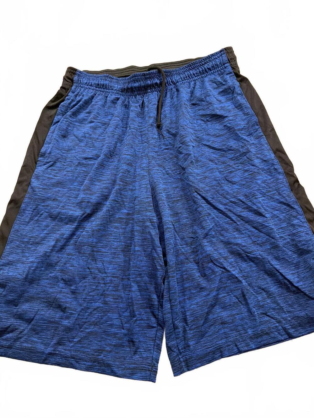 Reebok Athletic Boys Shorts XL Blue Black